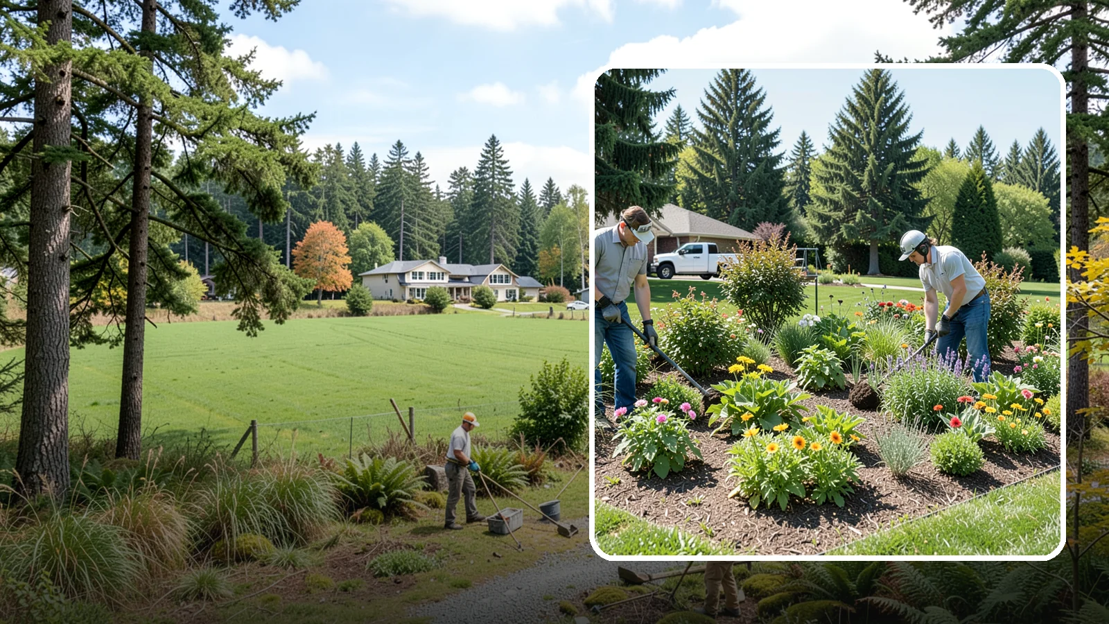 Pollinator Garden Installation in Lyman, Skagit County, WA - Nectar-rich gardens designed to attract and support bees, butterflies, and hummingbirds.