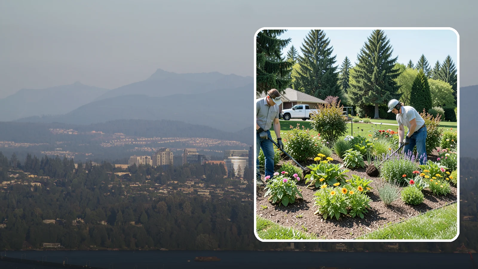 Pollinator Garden Installation in Medina, King County, WA - Nectar-rich gardens designed to attract and support bees, butterflies, and hummingbirds.