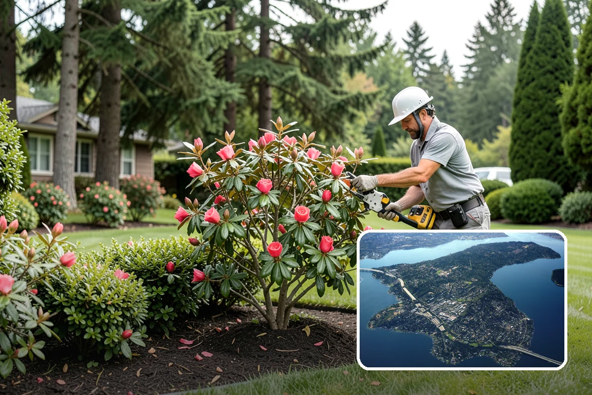 Pollinator Garden Installation in Mercer Island, King County, WA - Attracts bees, butterflies, and hummingbirds