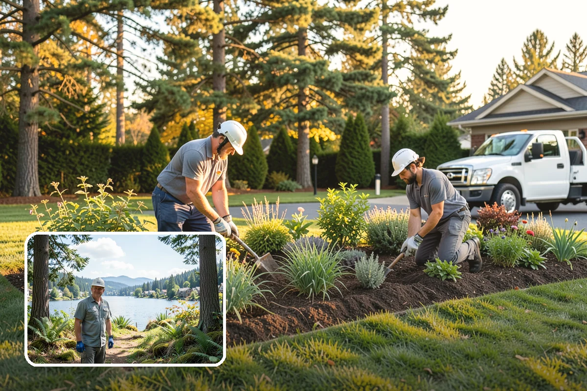 Pollinator Garden Installation in Milton, King County, WA - Attracts bees, butterflies, and hummingbirds