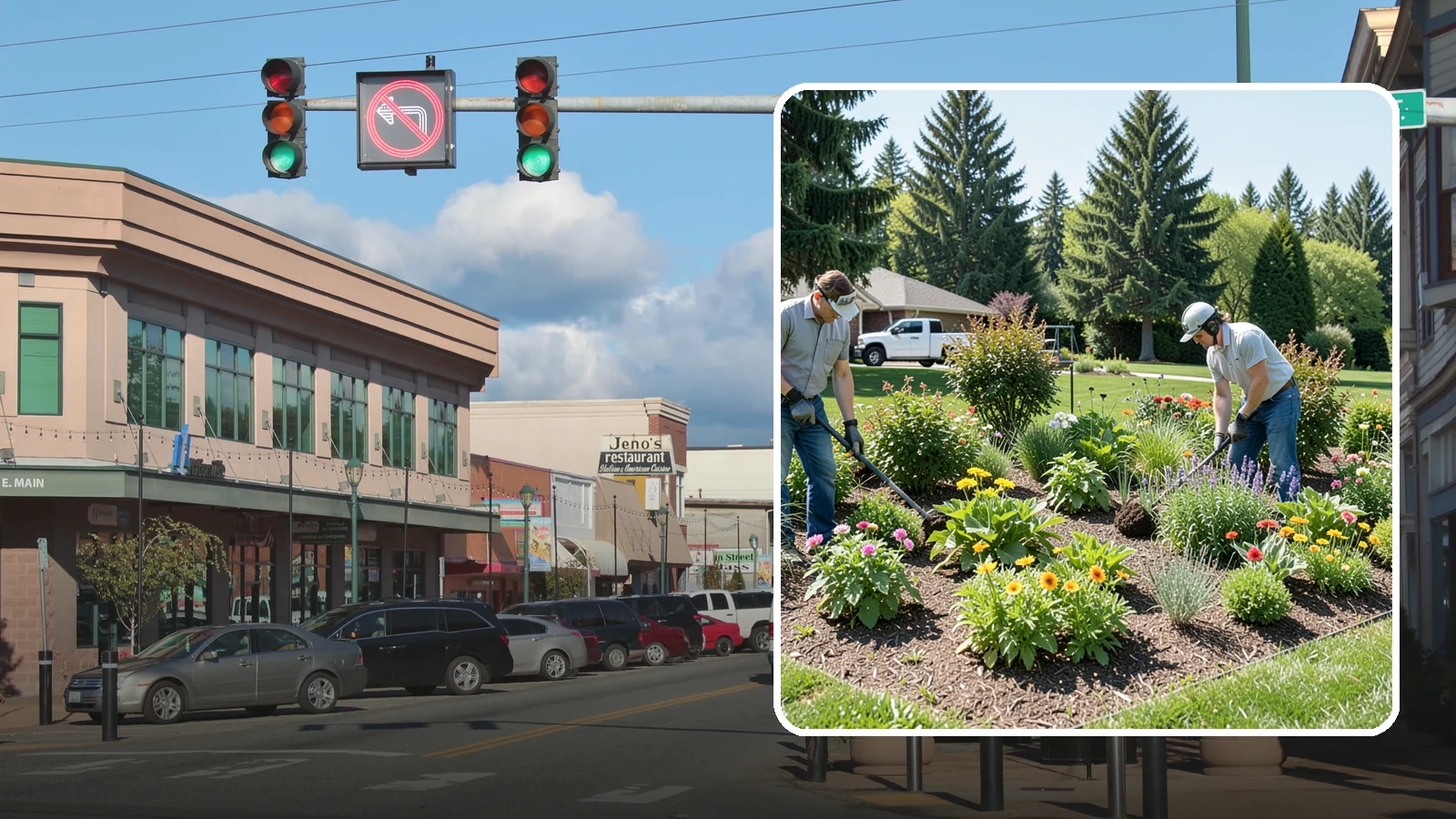 Pollinator Garden Installation in Monroe, Snohomish County, WA - Nectar-rich gardens designed to attract and support bees, butterflies, and hummingbirds.
