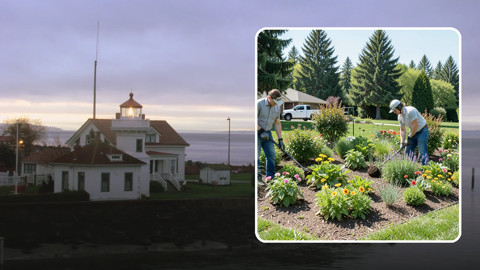 Pollinator Garden Installation in Mukilteo, Snohomish County, WA - Nectar-rich gardens designed to attract and support bees, butterflies, and hummingbirds.