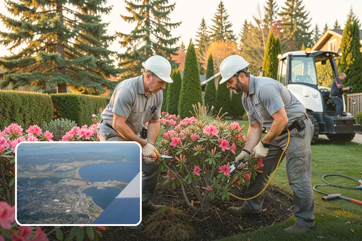 Pollinator Garden Installation in Oak Harbor, Island County, WA - Attracts bees, butterflies, and hummingbirds