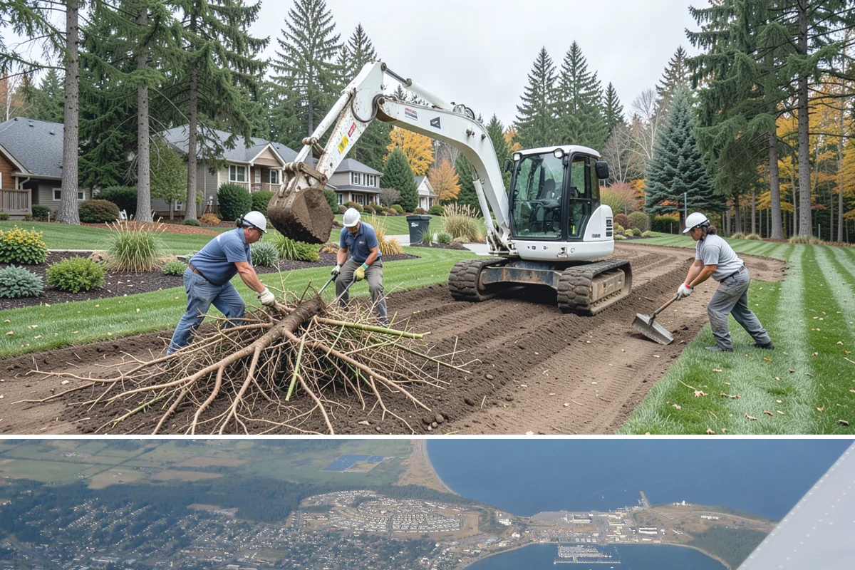 Pollinator Garden Installation in Oak Harbor, Island County, WA - Best planted in spring or fall