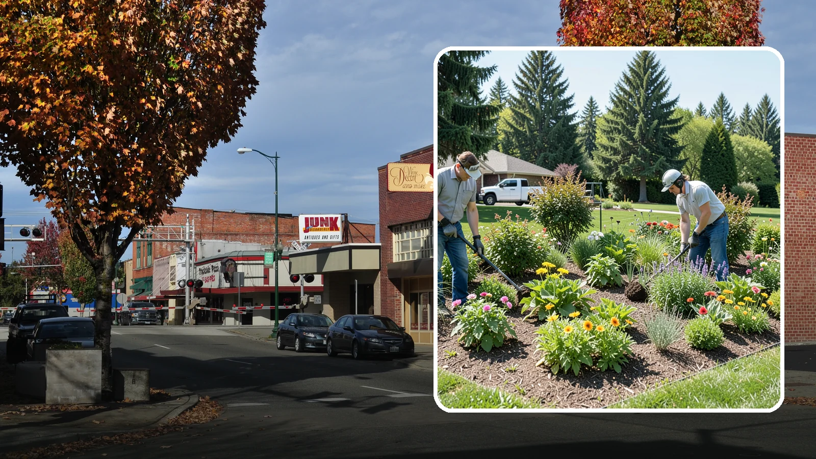 Pollinator Garden Installation in Puyallup, Pierce County, WA - Nectar-rich gardens designed to attract and support bees, butterflies, and hummingbirds.