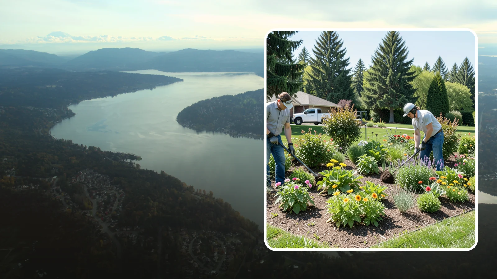 Pollinator Garden Installation in Sammamish, King County, WA - Nectar-rich gardens designed to attract and support bees, butterflies, and hummingbirds.