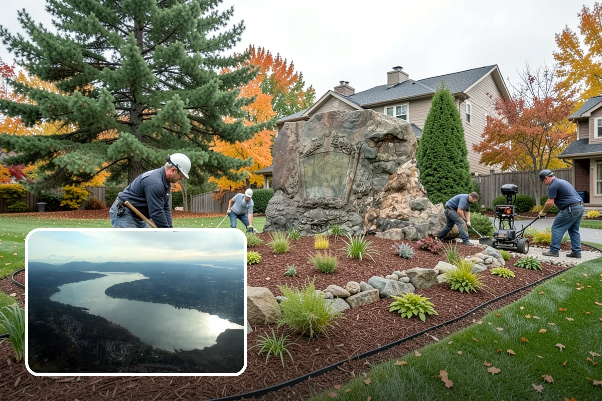 Pollinator Garden Installation in Sammamish, King County, WA - Attracts bees, butterflies, and hummingbirds