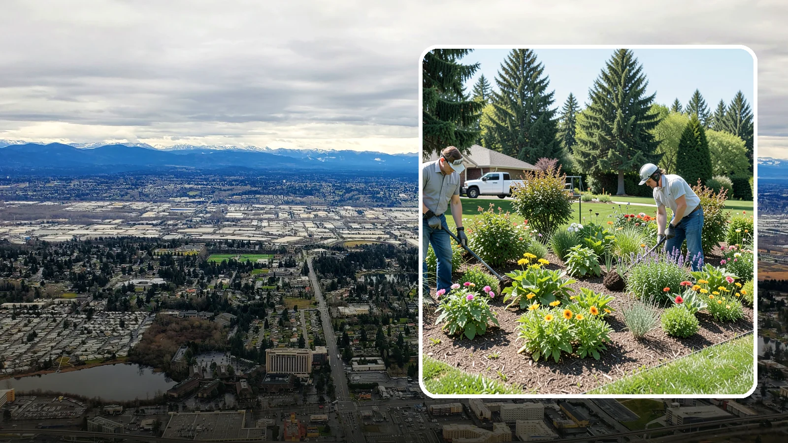Pollinator Garden Installation in SeaTac, King County, WA - Nectar-rich gardens designed to attract and support bees, butterflies, and hummingbirds.