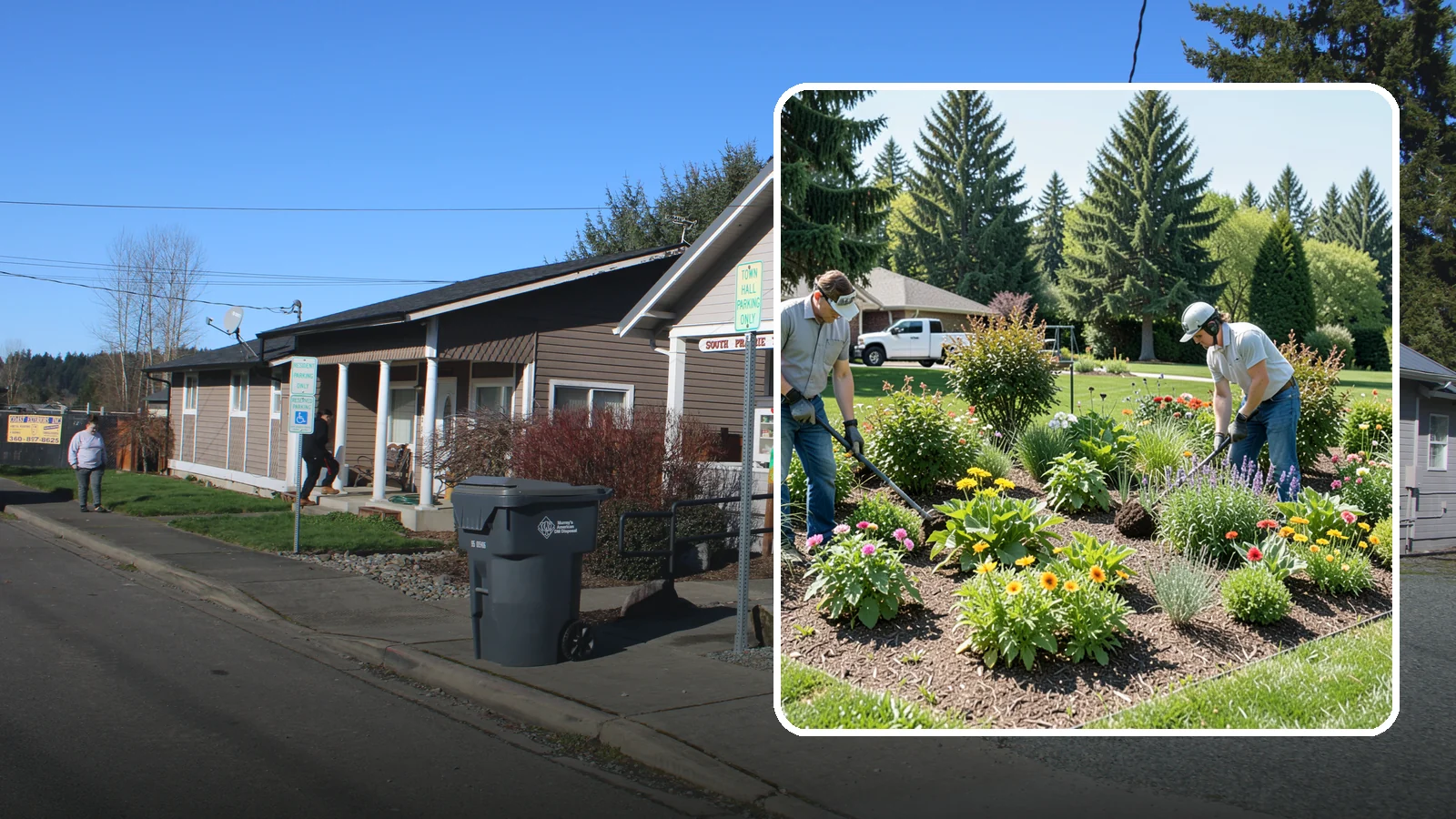 Pollinator Garden Installation in South Prairie, Pierce County, WA - Nectar-rich gardens designed to attract and support bees, butterflies, and hummingbirds.