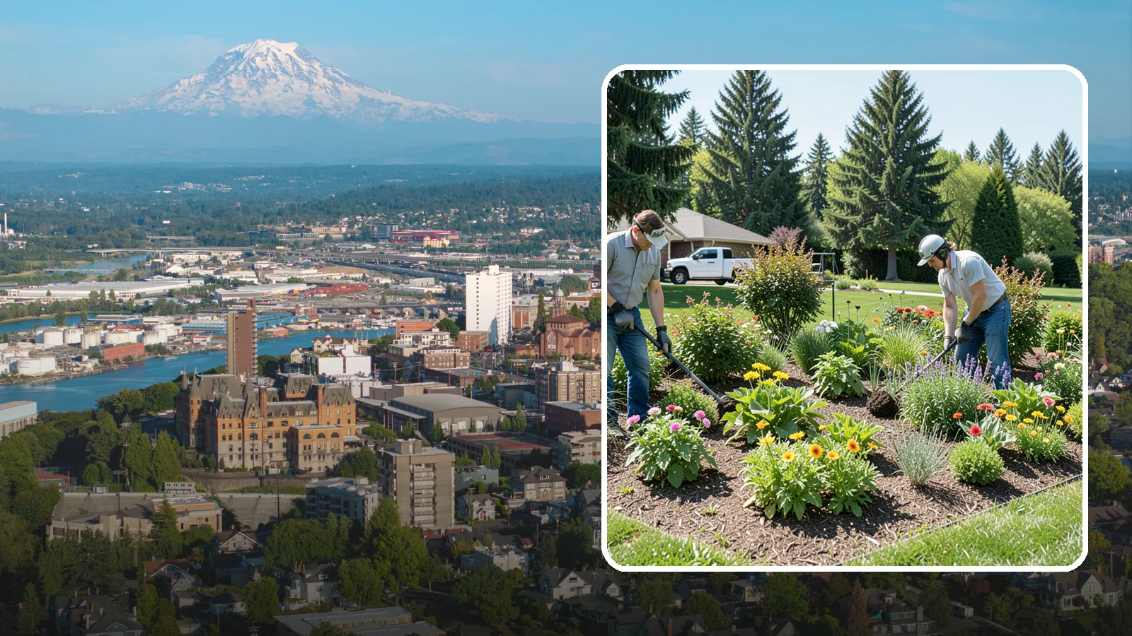 Pollinator Garden Installation in Tacoma, Pierce County, WA - Nectar-rich gardens designed to attract and support bees, butterflies, and hummingbirds.