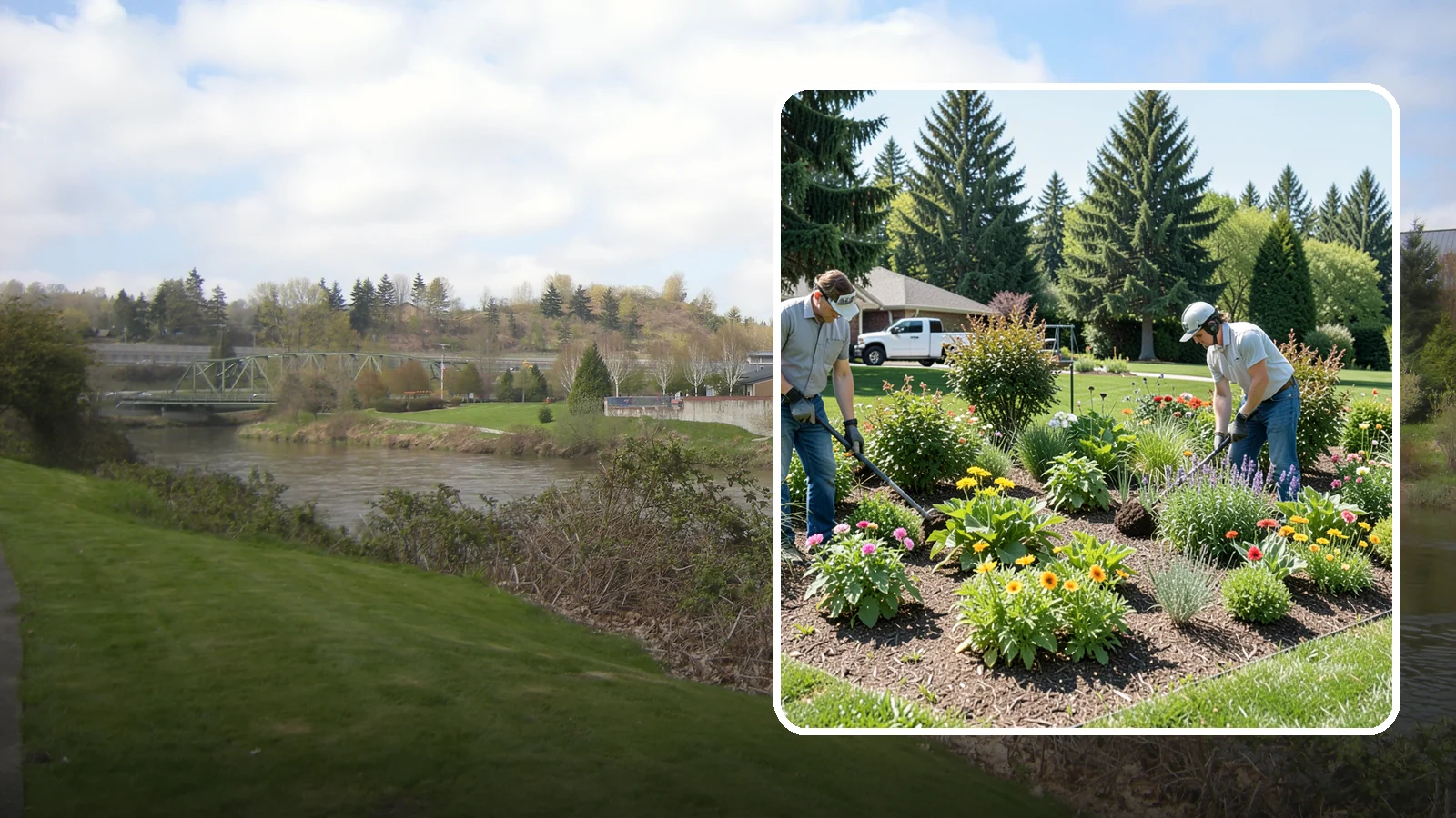 Pollinator Garden Installation in Tukwila, King County, WA - Nectar-rich gardens designed to attract and support bees, butterflies, and hummingbirds.