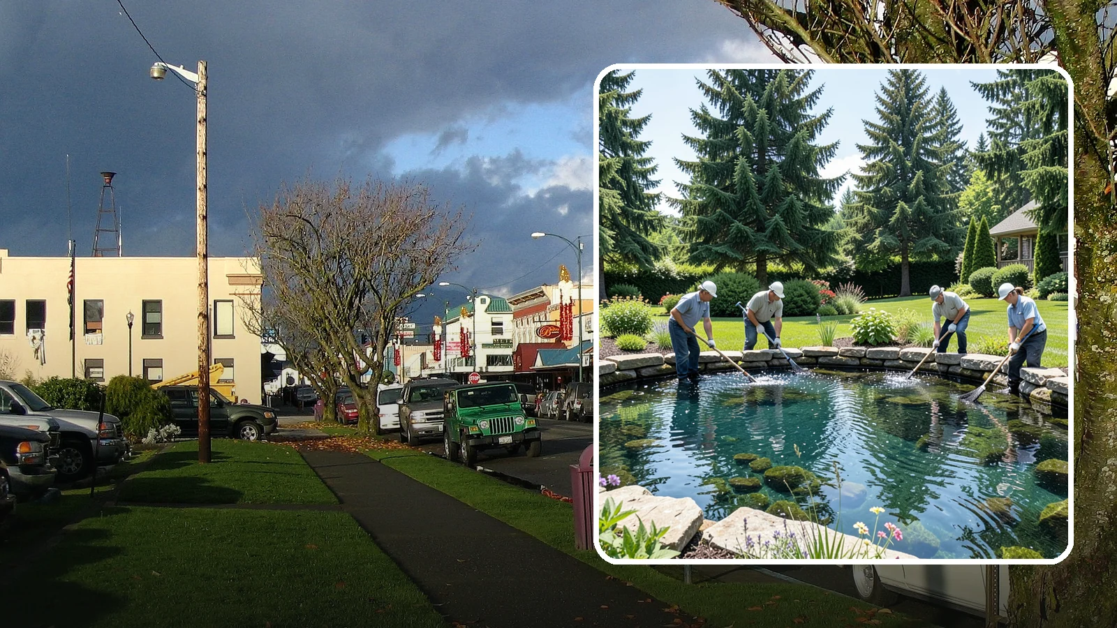 Pond Cleaning in Arlington, Snohomish County, WA - Deep pond cleanouts that remove muck, algae, and debris to restore clear, healthy water.
