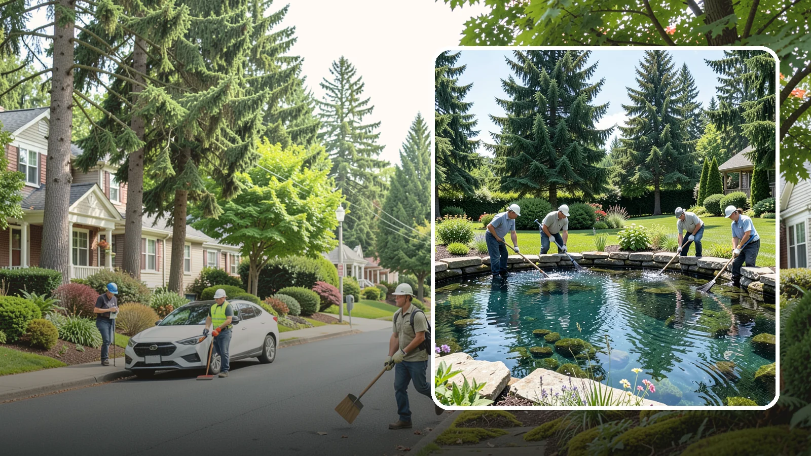 Pond Cleaning in Beaux Arts Village, King County, WA - Deep pond cleanouts that remove muck, algae, and debris to restore clear, healthy water.