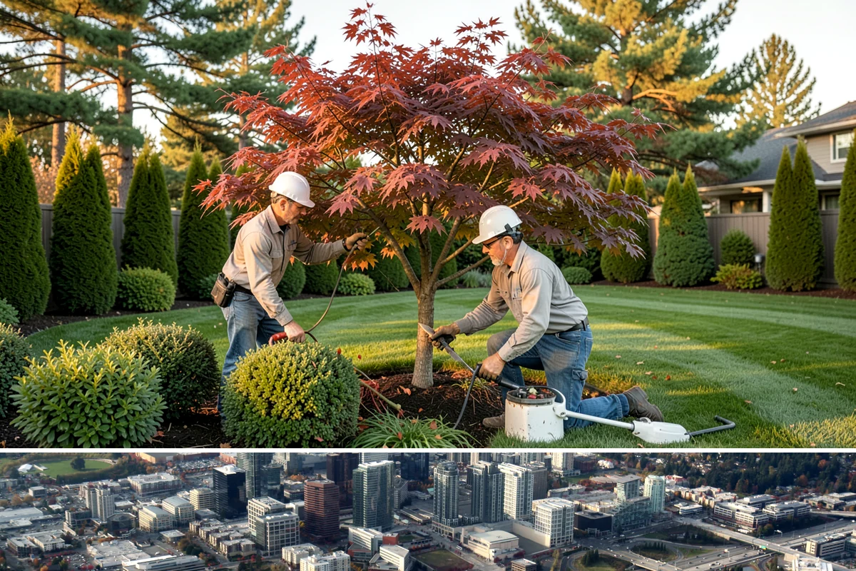 Pond Cleaning in Bellevue, King County, WA - Best done in spring