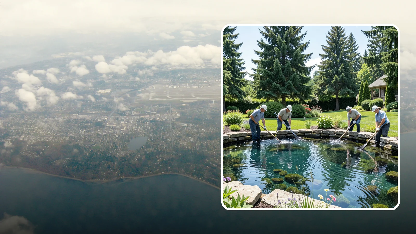 Pond Cleaning in Burien, King County, WA - Deep pond cleanouts that remove muck, algae, and debris to restore clear, healthy water.