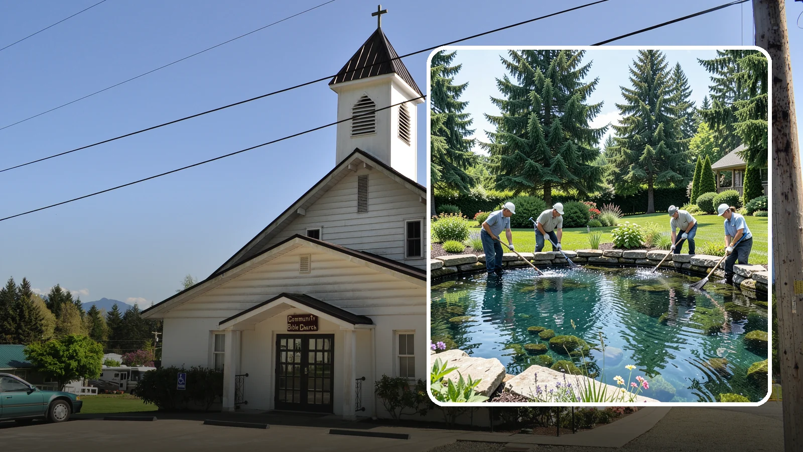 Pond Cleaning in Concrete, Skagit County, WA - Deep pond cleanouts that remove muck, algae, and debris to restore clear, healthy water.