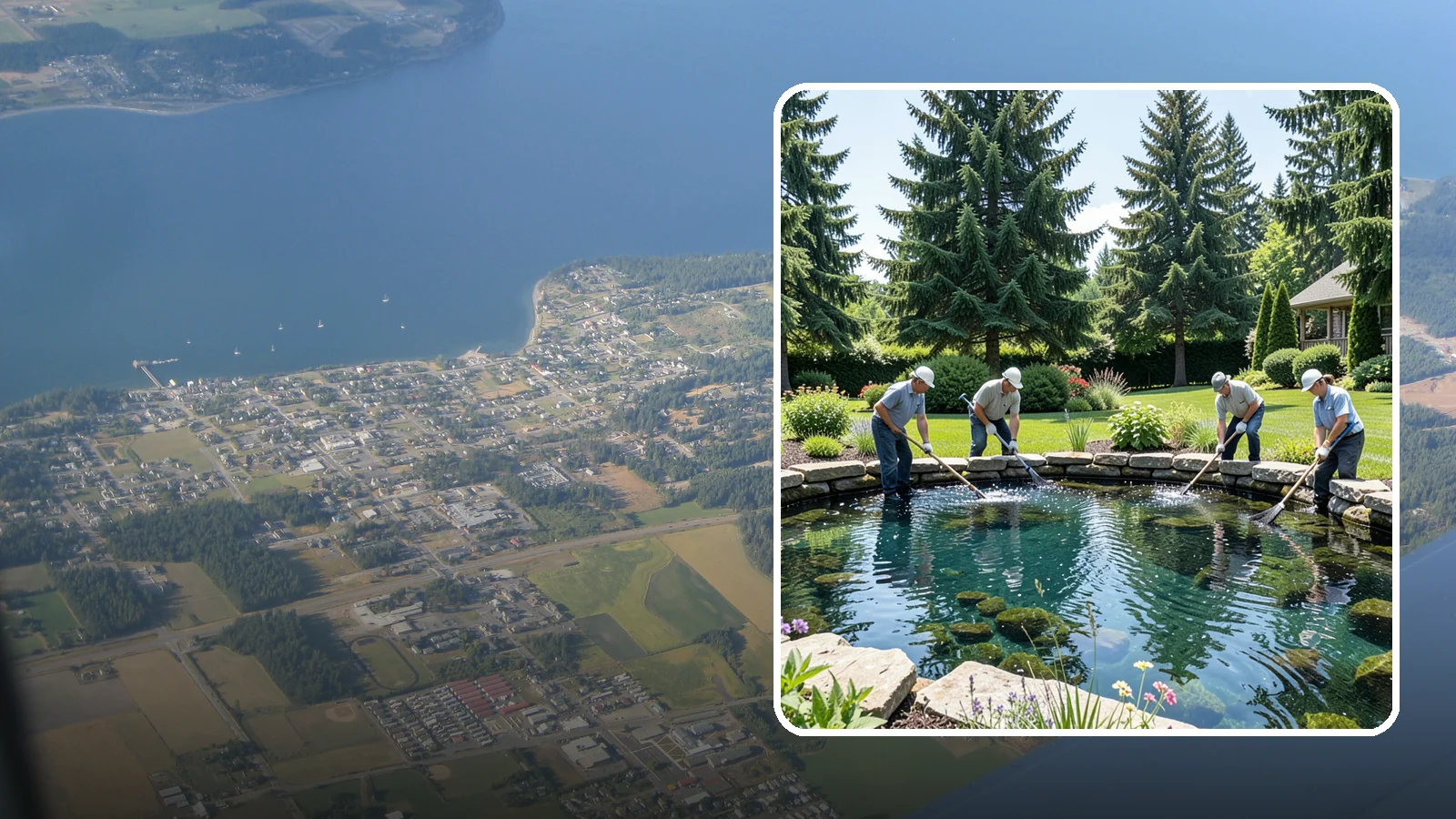Pond Cleaning in Coupeville, Island County, WA - Deep pond cleanouts that remove muck, algae, and debris to restore clear, healthy water.