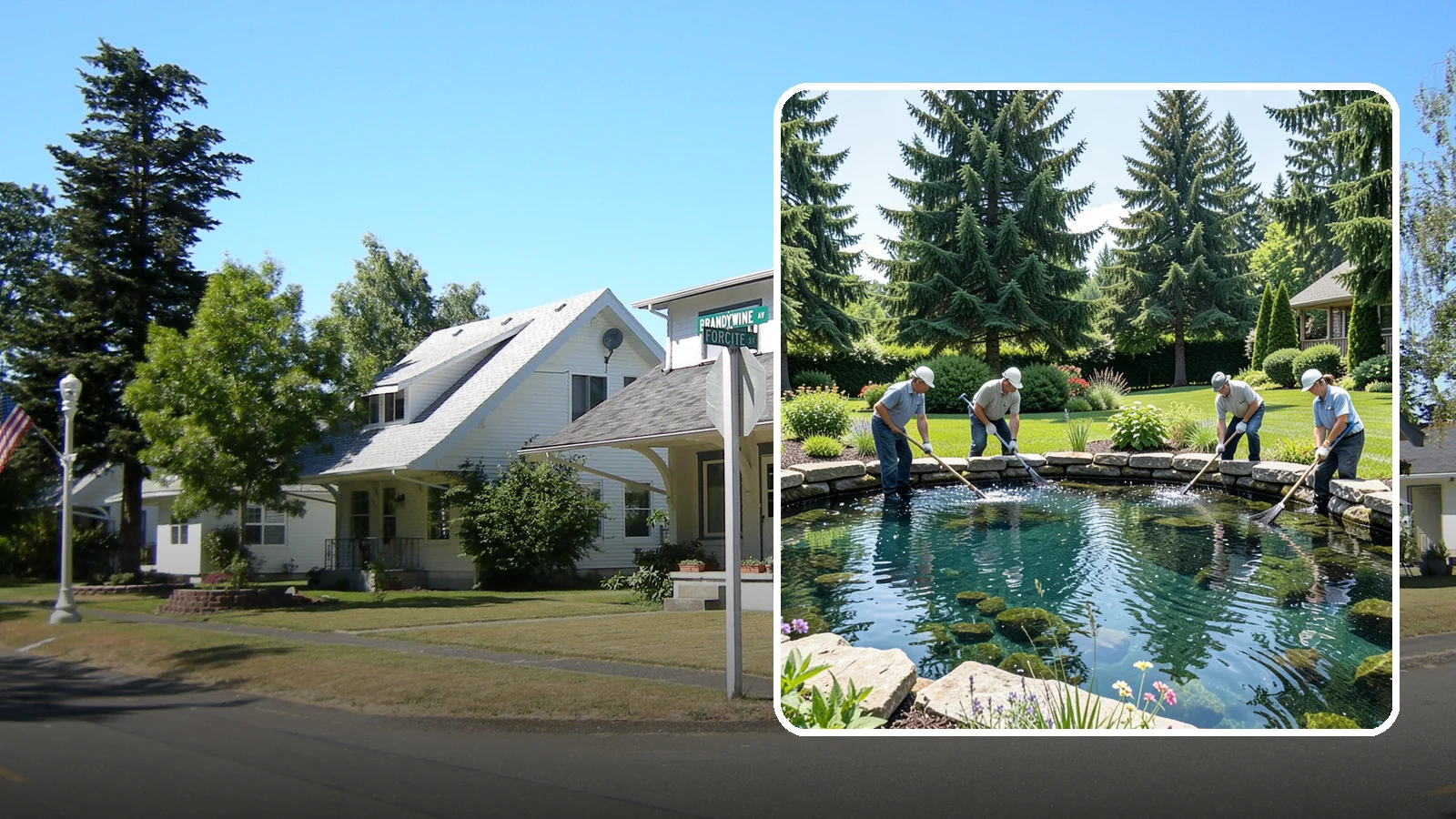 Pond Cleaning in DuPont, Pierce County, WA - Deep pond cleanouts that remove muck, algae, and debris to restore clear, healthy water.