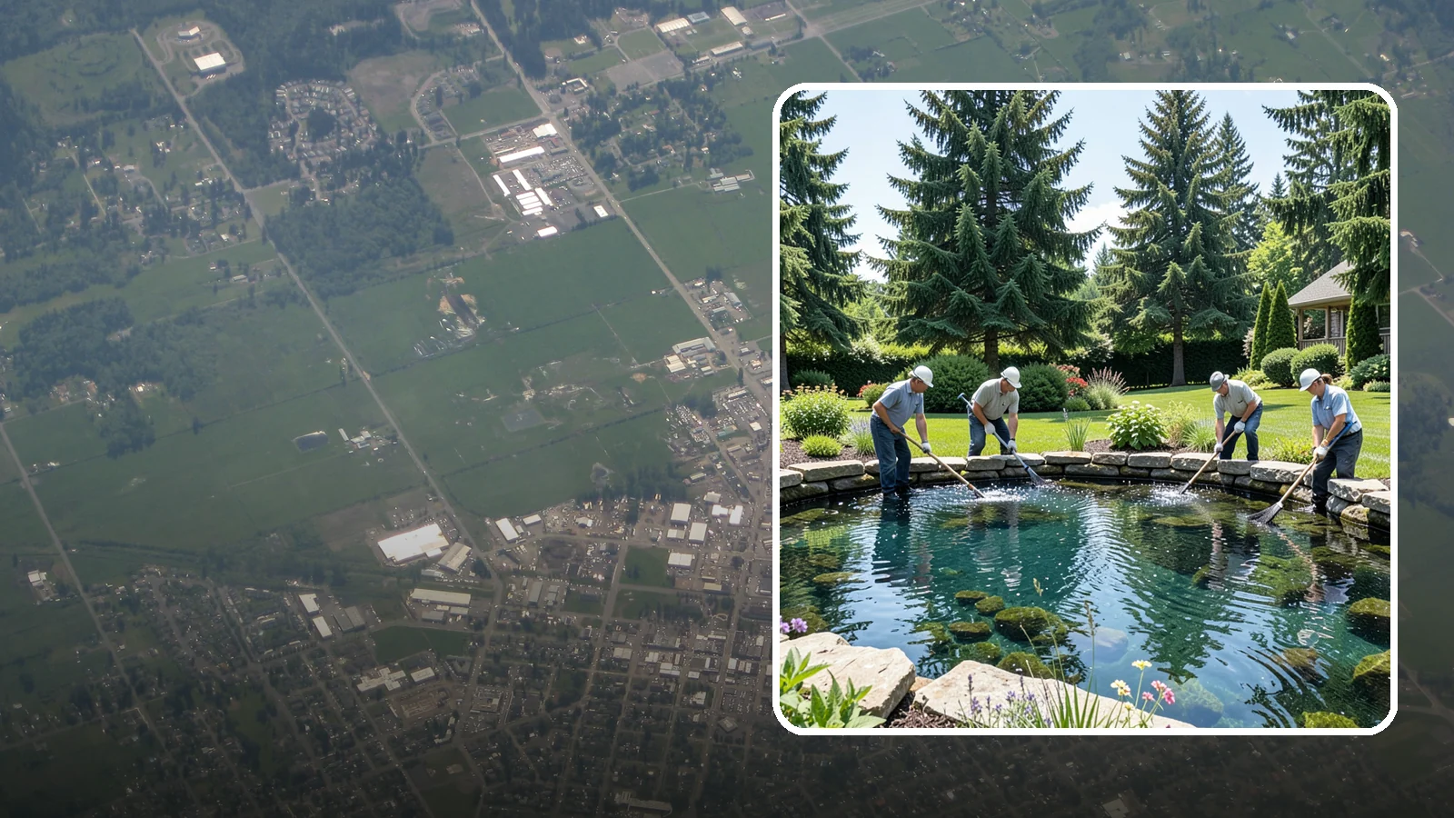 Pond Cleaning in Enumclaw, King County, WA - Deep pond cleanouts that remove muck, algae, and debris to restore clear, healthy water.