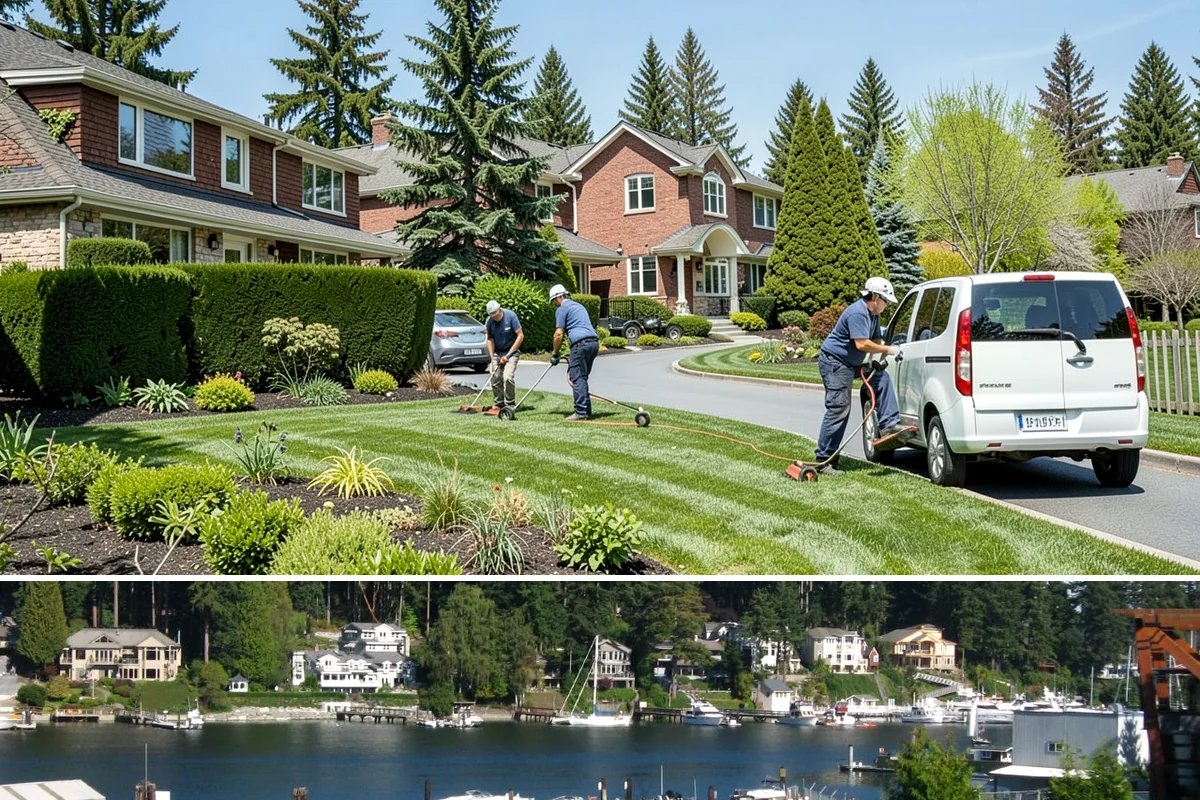 Pond Cleaning in Gig Harbor, Pierce County, WA - Best done in spring