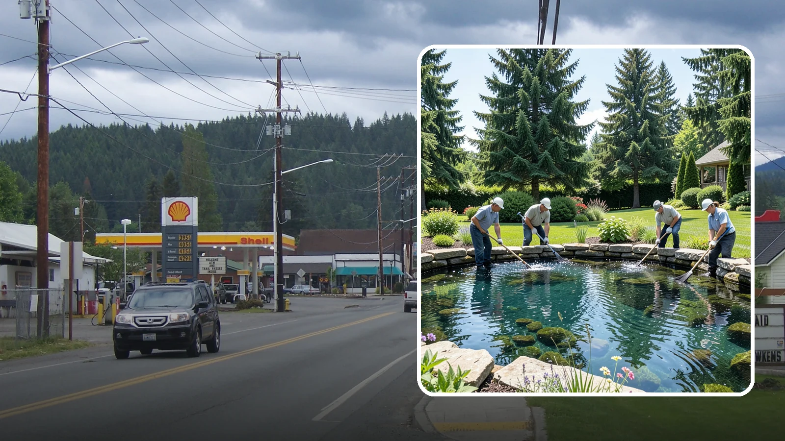 Pond Cleaning in Granite Falls, Snohomish County, WA - Deep pond cleanouts that remove muck, algae, and debris to restore clear, healthy water.