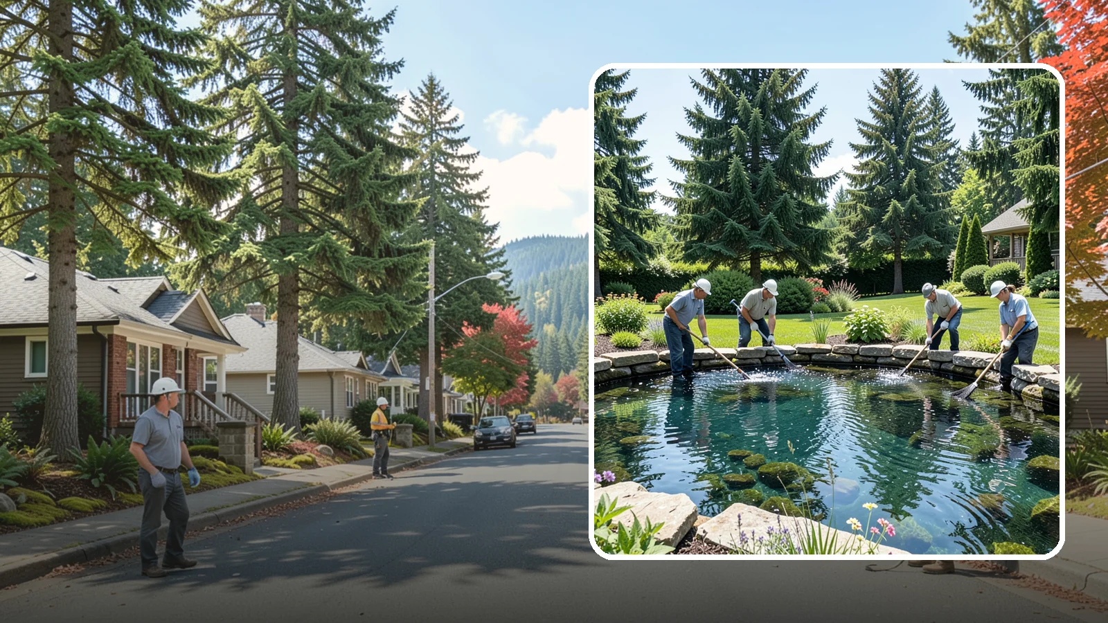 Pond Cleaning in Hunts Point, King County, WA - Deep pond cleanouts that remove muck, algae, and debris to restore clear, healthy water.