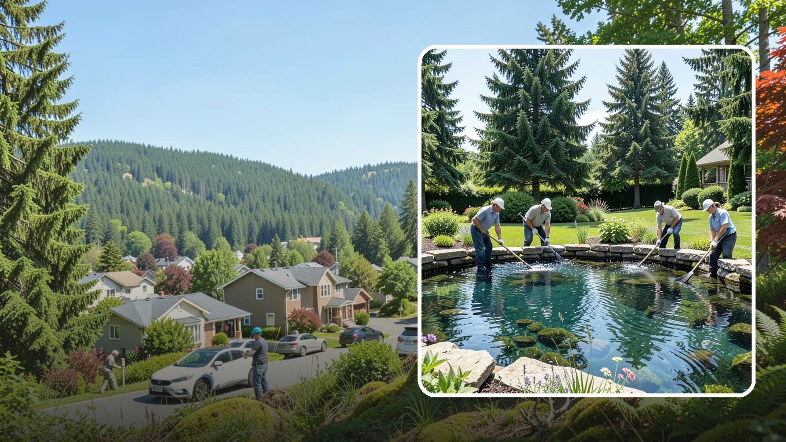 Pond Cleaning in Index, Snohomish County, WA - Deep pond cleanouts that remove muck, algae, and debris to restore clear, healthy water.
