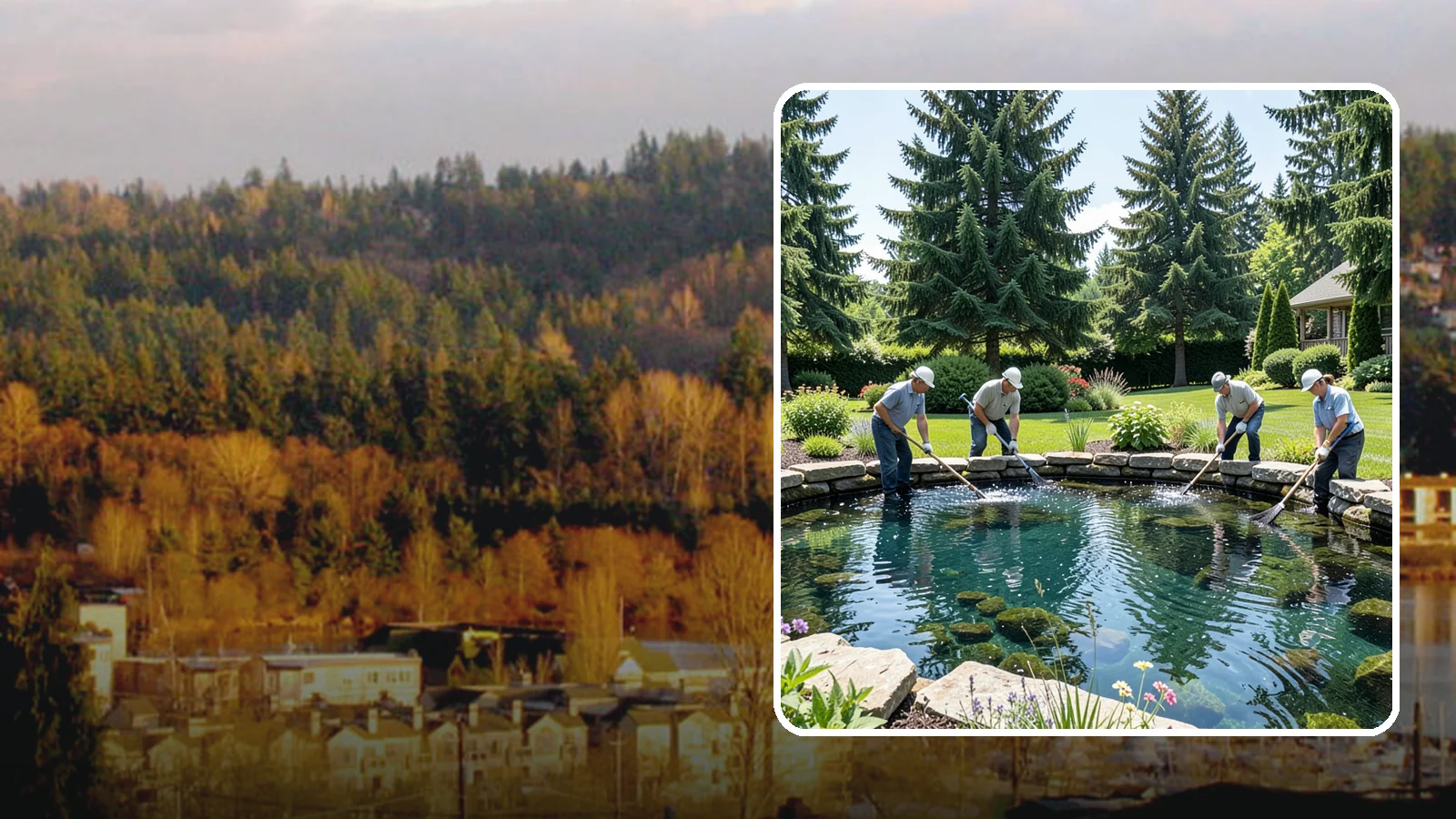 Pond Cleaning in Kenmore, King County, WA - Deep pond cleanouts that remove muck, algae, and debris to restore clear, healthy water.