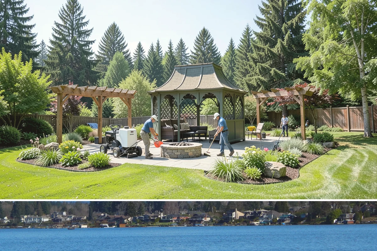 Pond Cleaning in Lake Stevens, Snohomish County, WA - Best done in spring