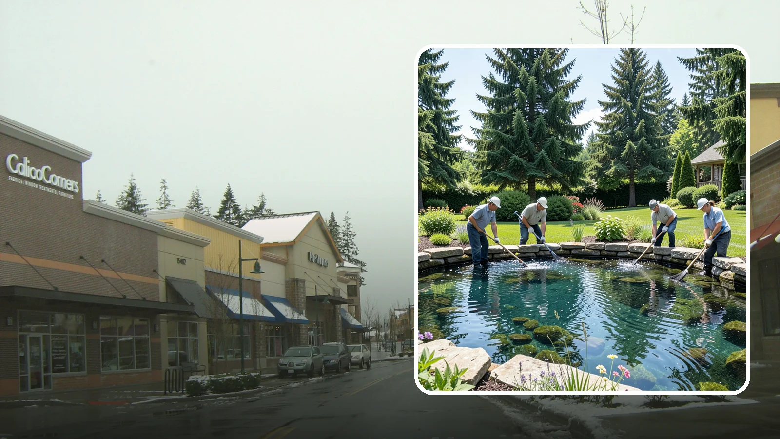Pond Cleaning in Mill Creek, Snohomish County, WA - Deep pond cleanouts that remove muck, algae, and debris to restore clear, healthy water.
