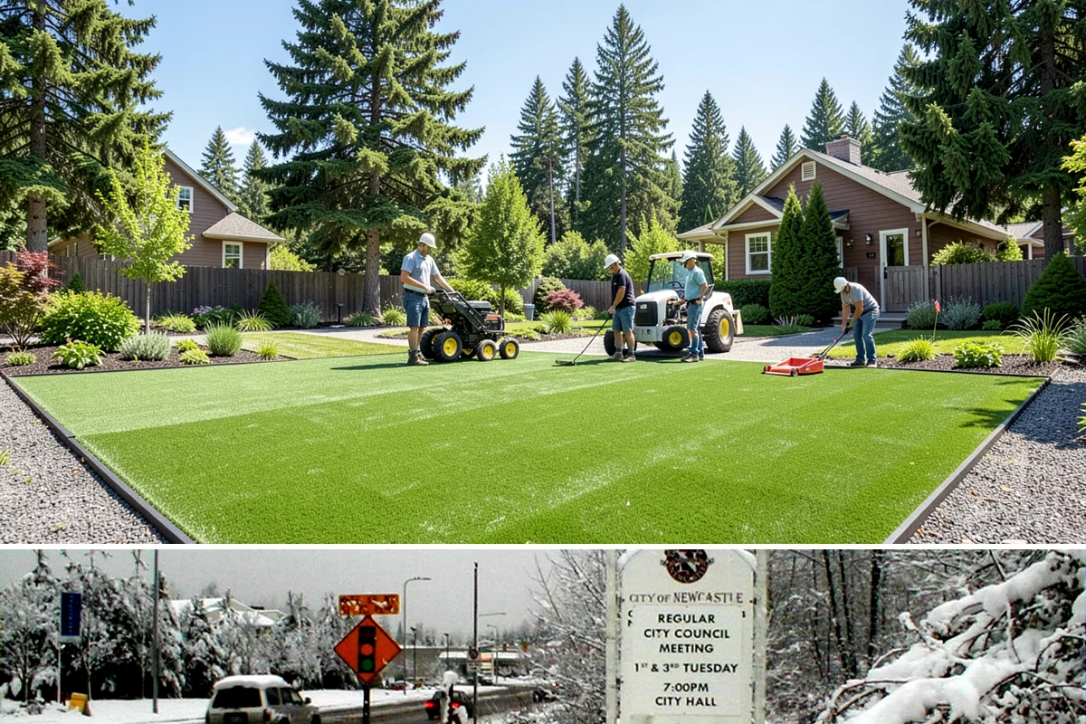 Pond Cleaning in Newcastle, King County, WA - Best done in spring