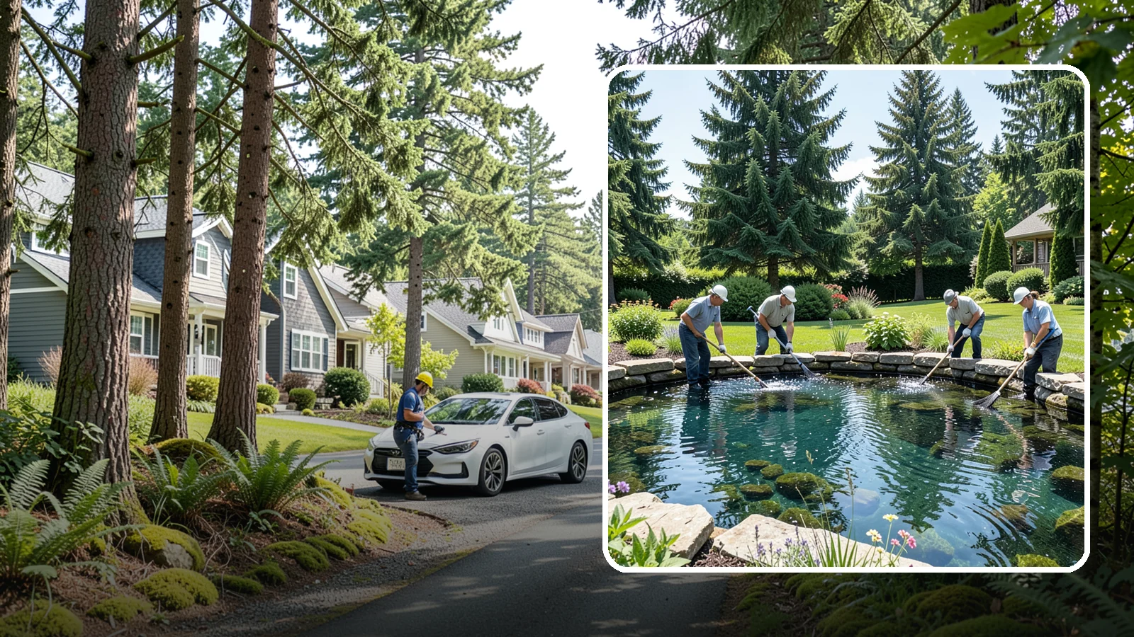 Pond Cleaning in Normandy Park, King County, WA - Deep pond cleanouts that remove muck, algae, and debris to restore clear, healthy water.