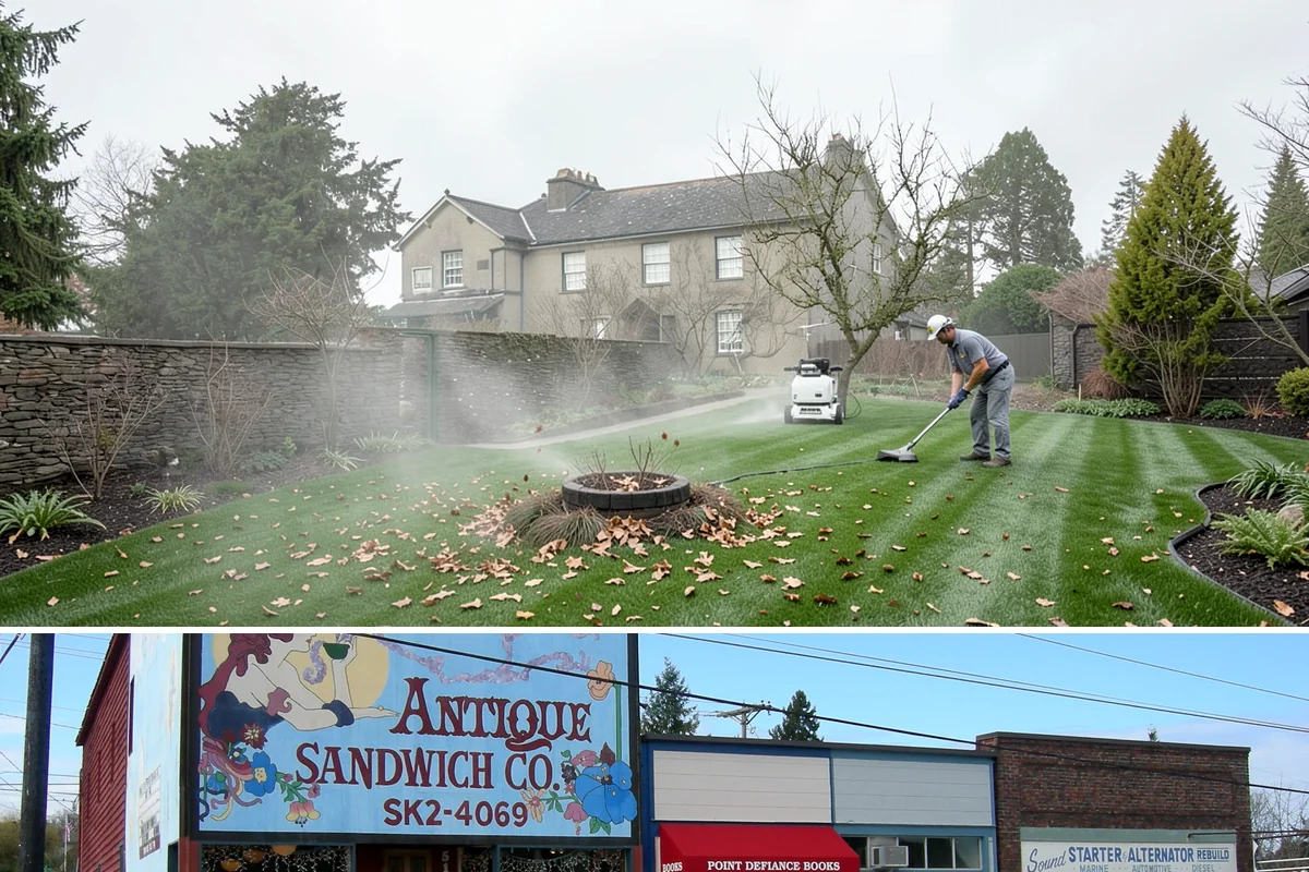 Pond Cleaning in Ruston, Pierce County, WA - Best done in spring