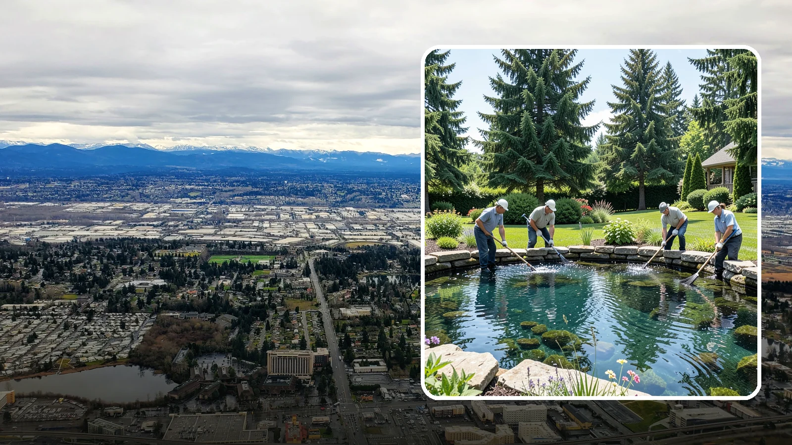 Pond Cleaning in SeaTac, King County, WA - Deep pond cleanouts that remove muck, algae, and debris to restore clear, healthy water.