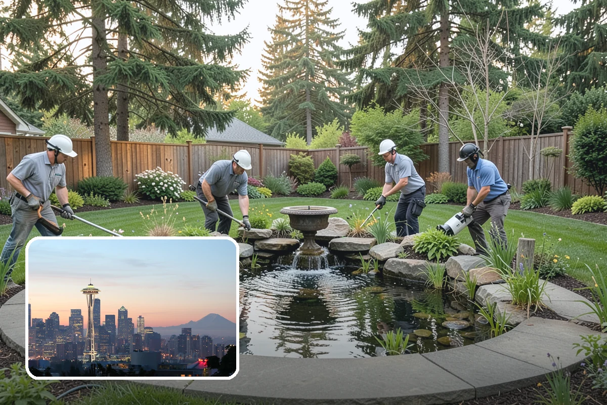 Pond Cleaning in Seattle, King County, WA - Restores clear, healthy water