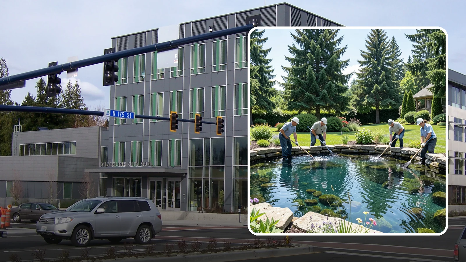 Pond Cleaning in Shoreline, King County, WA - Deep pond cleanouts that remove muck, algae, and debris to restore clear, healthy water.
