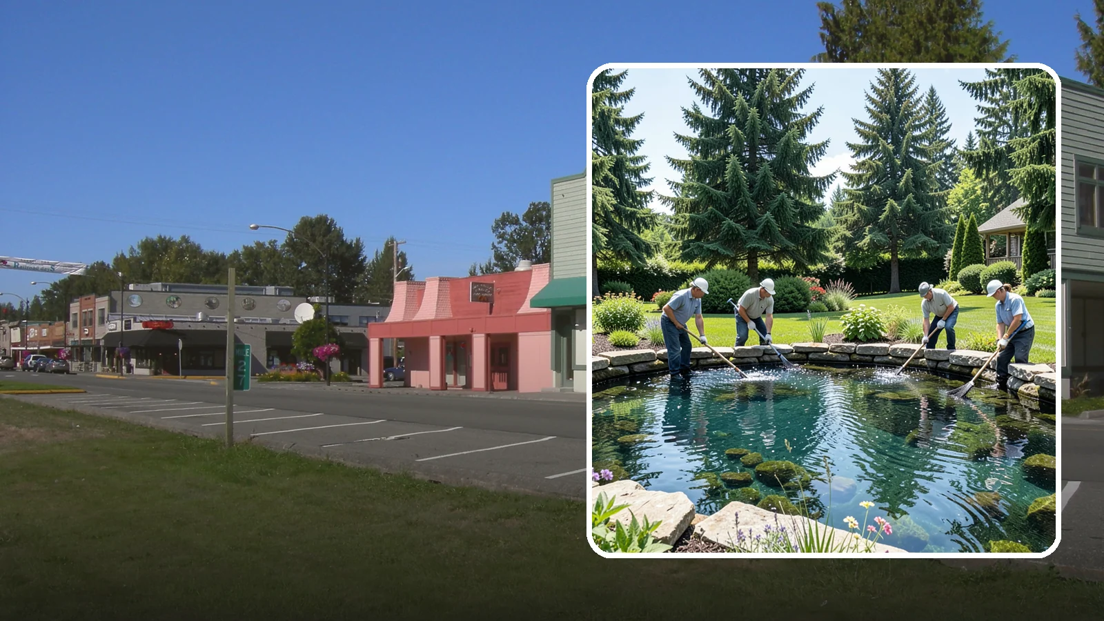 Pond Cleaning in Snoqualmie, King County, WA - Deep pond cleanouts that remove muck, algae, and debris to restore clear, healthy water.