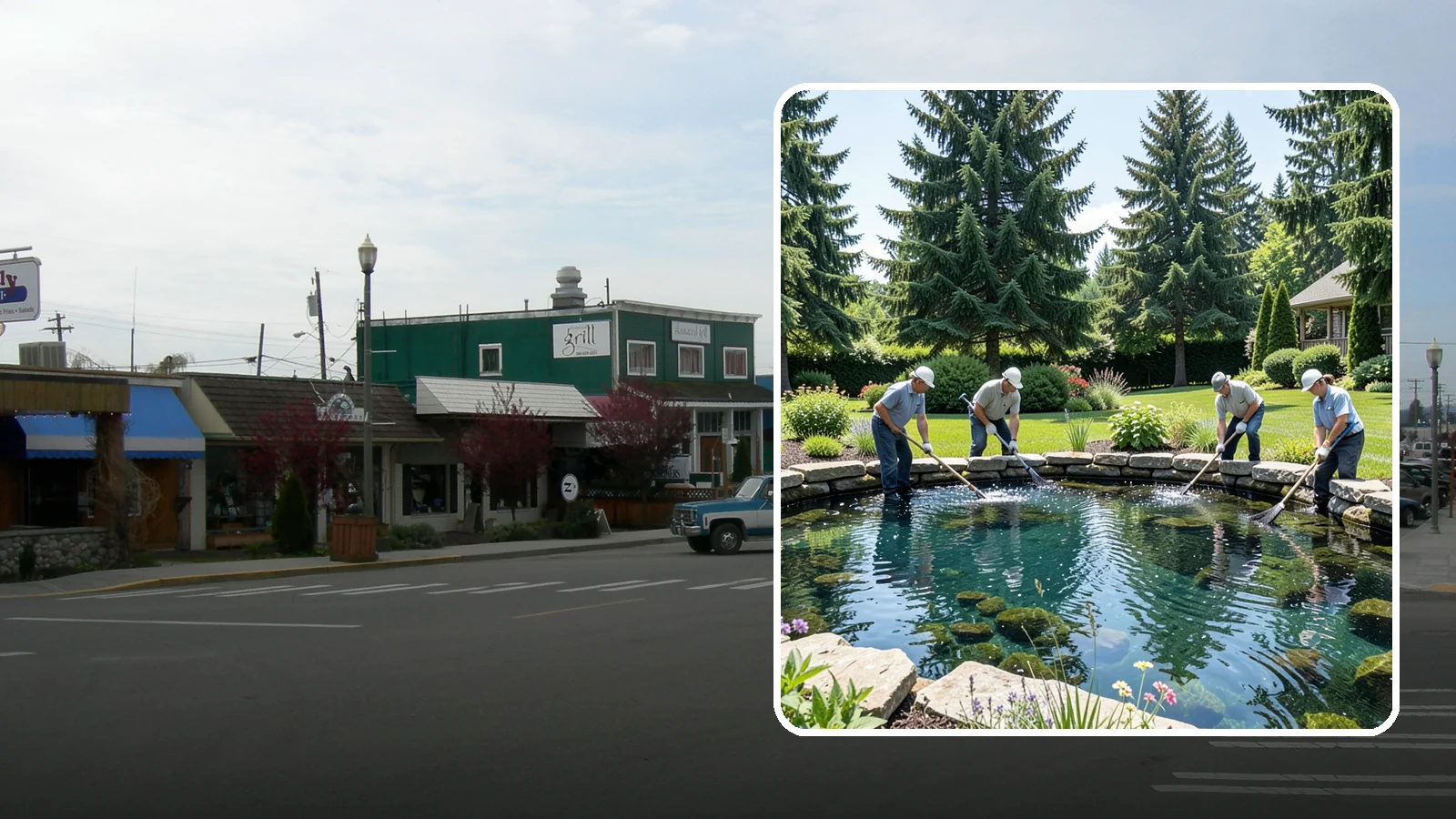 Pond Cleaning in Stanwood, Snohomish County, WA - Deep pond cleanouts that remove muck, algae, and debris to restore clear, healthy water.