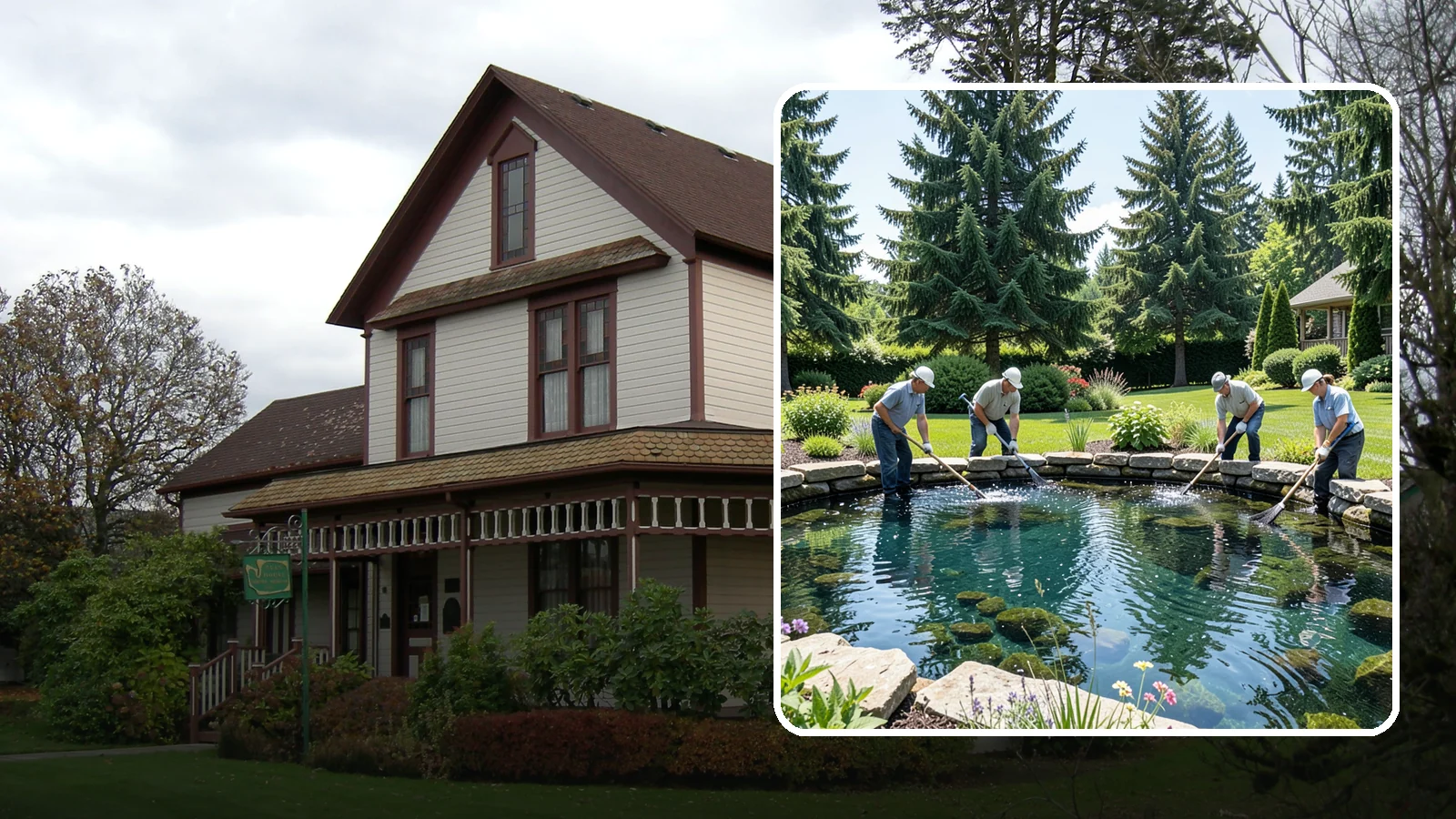 Pond Cleaning in Sumner, Pierce County, WA - Deep pond cleanouts that remove muck, algae, and debris to restore clear, healthy water.