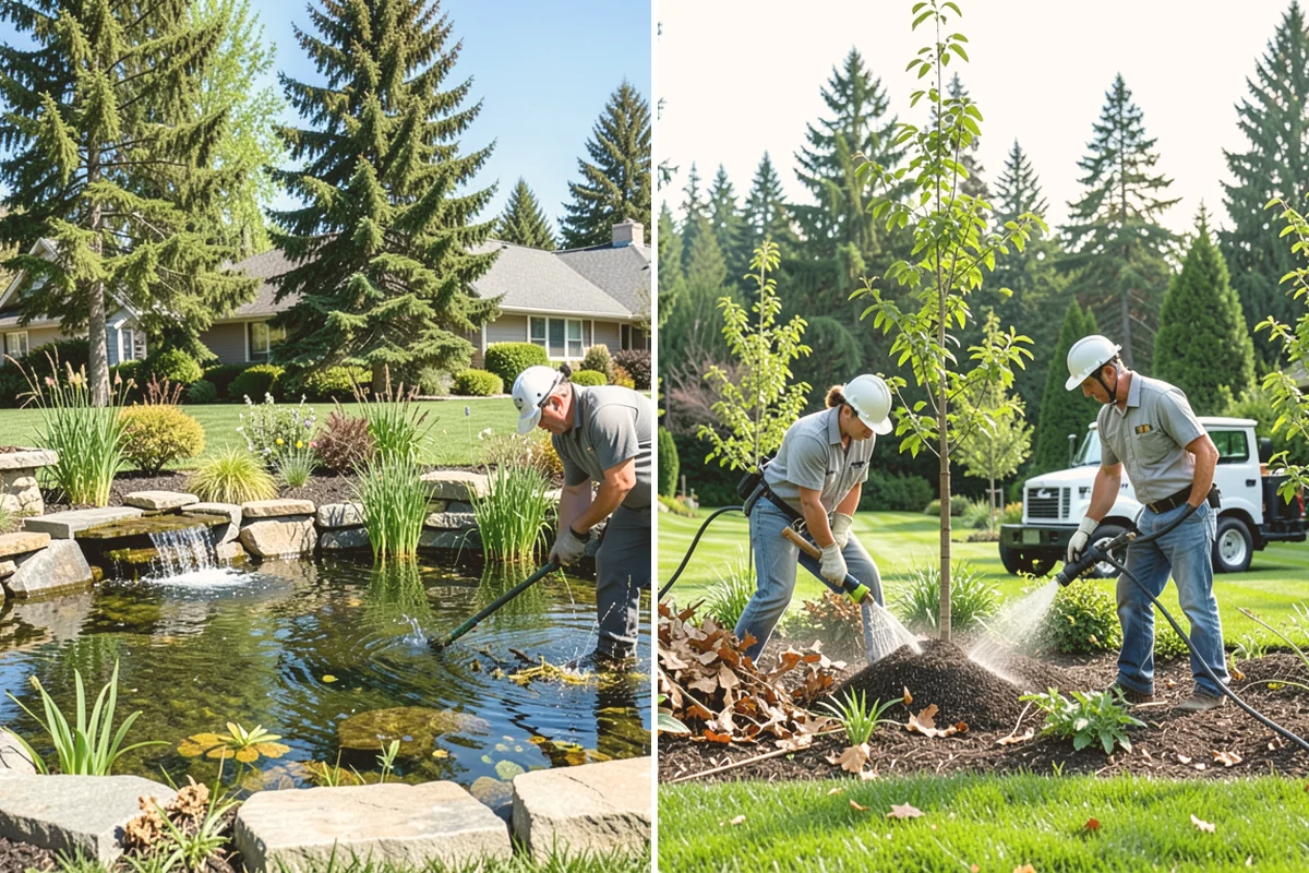 Pond Liner Replacement in Brier, Snohomish County, WA - Drain the pond and relocate fish and plants