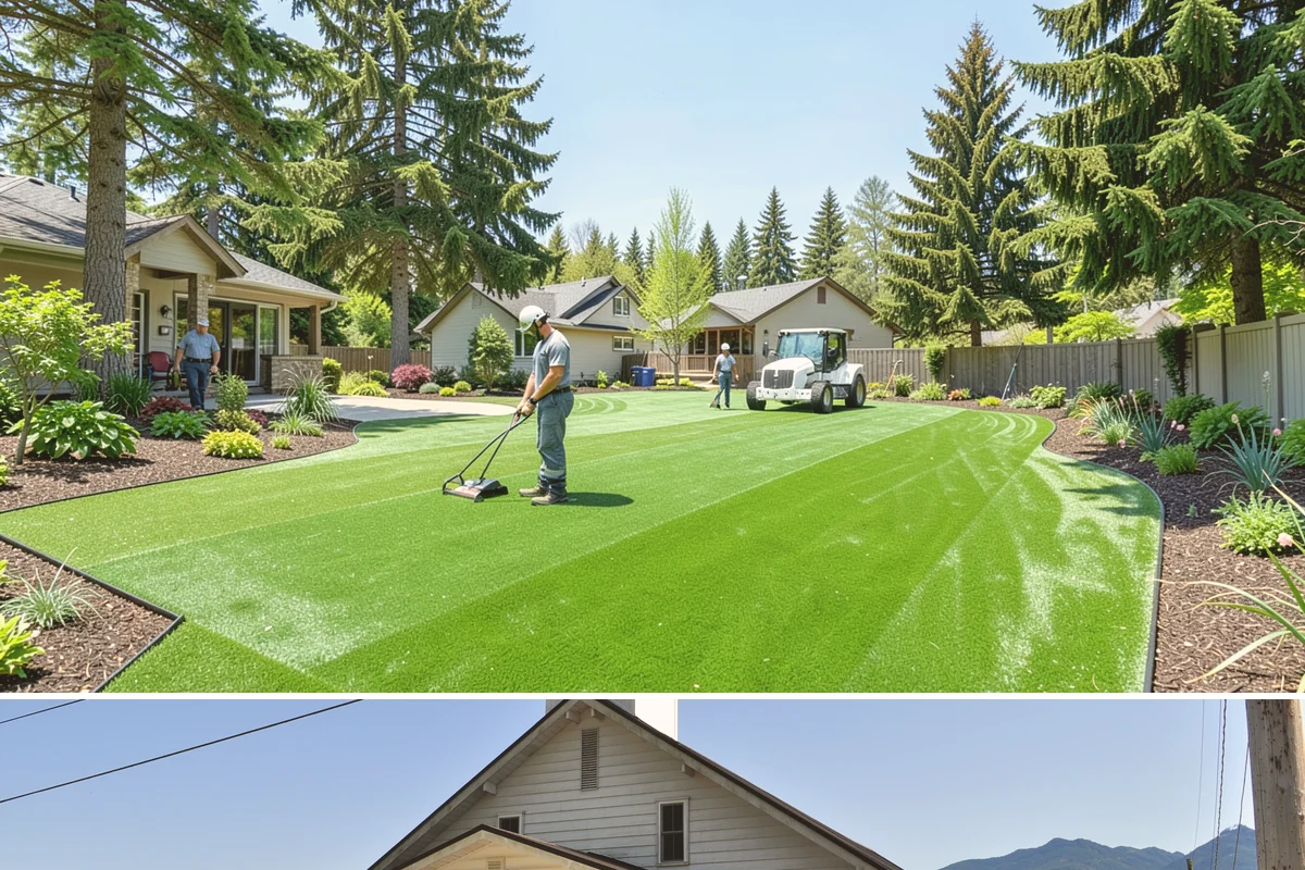 Pond Liner Replacement in Concrete, Skagit County, WA - Liner replacement is best done in the drier late-spring to early-fall window when the pond can be drained and worked without rain...