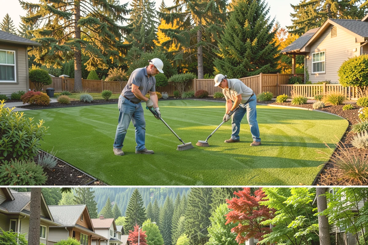 Pond Liner Replacement in Darrington, Snohomish County, WA - Liner replacement is best done in the drier late-spring to early-fall window when the pond can be drained and worked without rain...