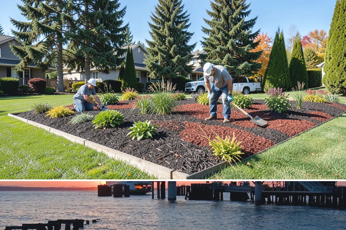 Pond Liner Replacement in Edmonds, Snohomish County, WA - Liner replacement is best done in the drier late-spring to early-fall window when the pond can be drained and worked without rain...