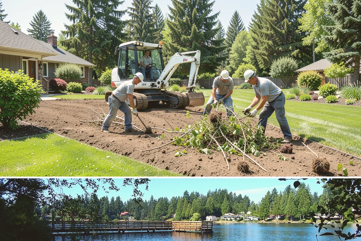 Pond Liner Replacement in Federal Way, King County, WA - Liner replacement is best done in the drier late-spring to early-fall window when the pond can be drained and worked without rain...