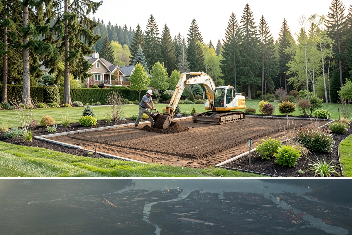 Pond Liner Replacement in Fife, Pierce County, WA - Liner replacement is best done in the drier late-spring to early-fall window when the pond can be drained and worked without rain...