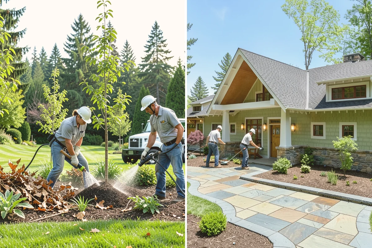 Pond Liner Replacement in Kirkland, King County, WA - Drain the pond and relocate fish and plants