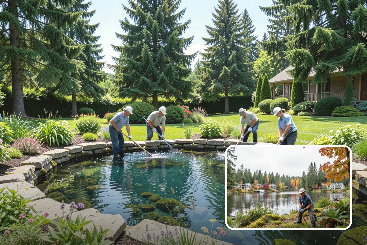 Pond Liner Replacement in La Conner, Skagit County, WA - Watertight foundation built to last