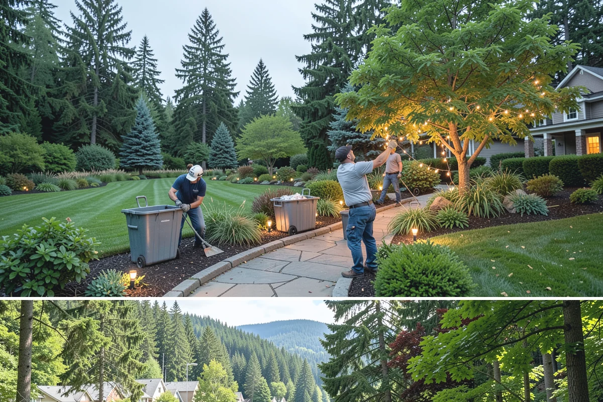 Pond Liner Replacement in Lake Forest Park, King County, WA - Liner replacement is best done in the drier late-spring to early-fall window when the pond can be drained and worked without rain...