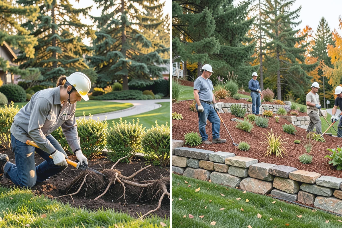 Pond Liner Replacement in Marysville, Snohomish County, WA - Drain the pond and relocate fish and plants