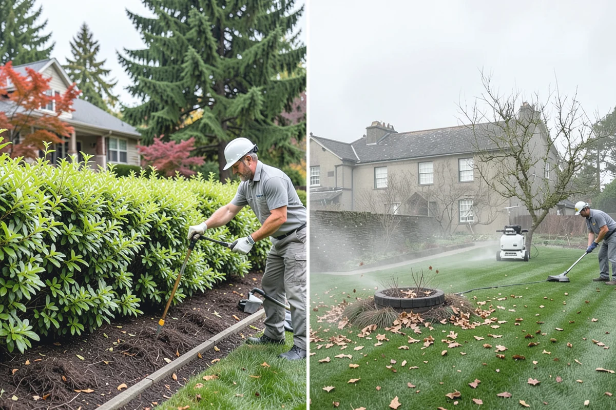 Pond Liner Replacement in Medina, King County, WA - Drain the pond and relocate fish and plants